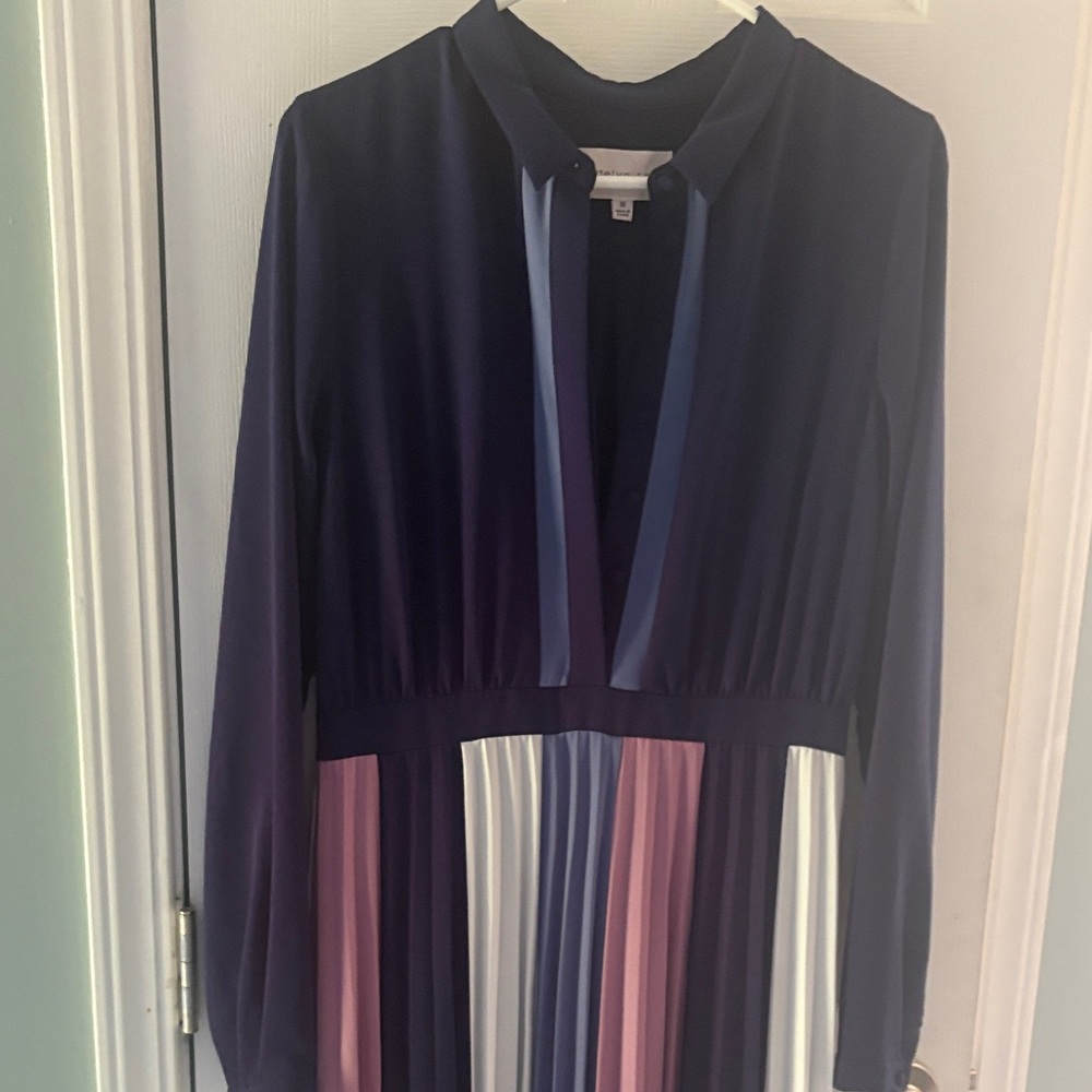 Adelyn Rae Multicolor Long Sleeve Dress